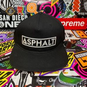 ASPHALT - BOX LOGO SNAPBACK